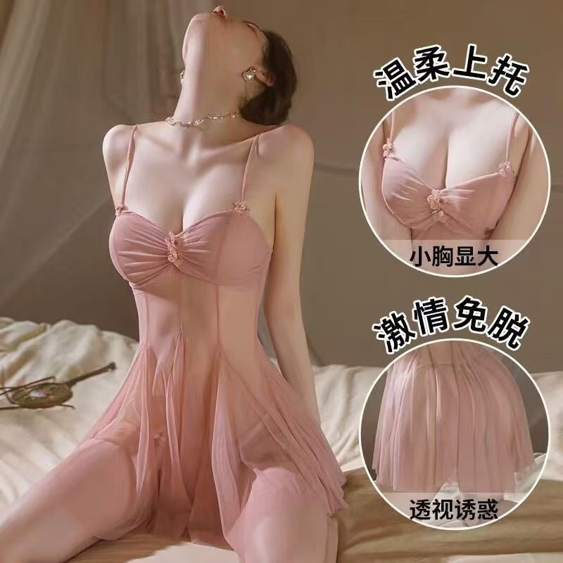 魅夜情趣内衣性感床上睡衣大码激情制服套装小胸诱惑内衣约会纯欲