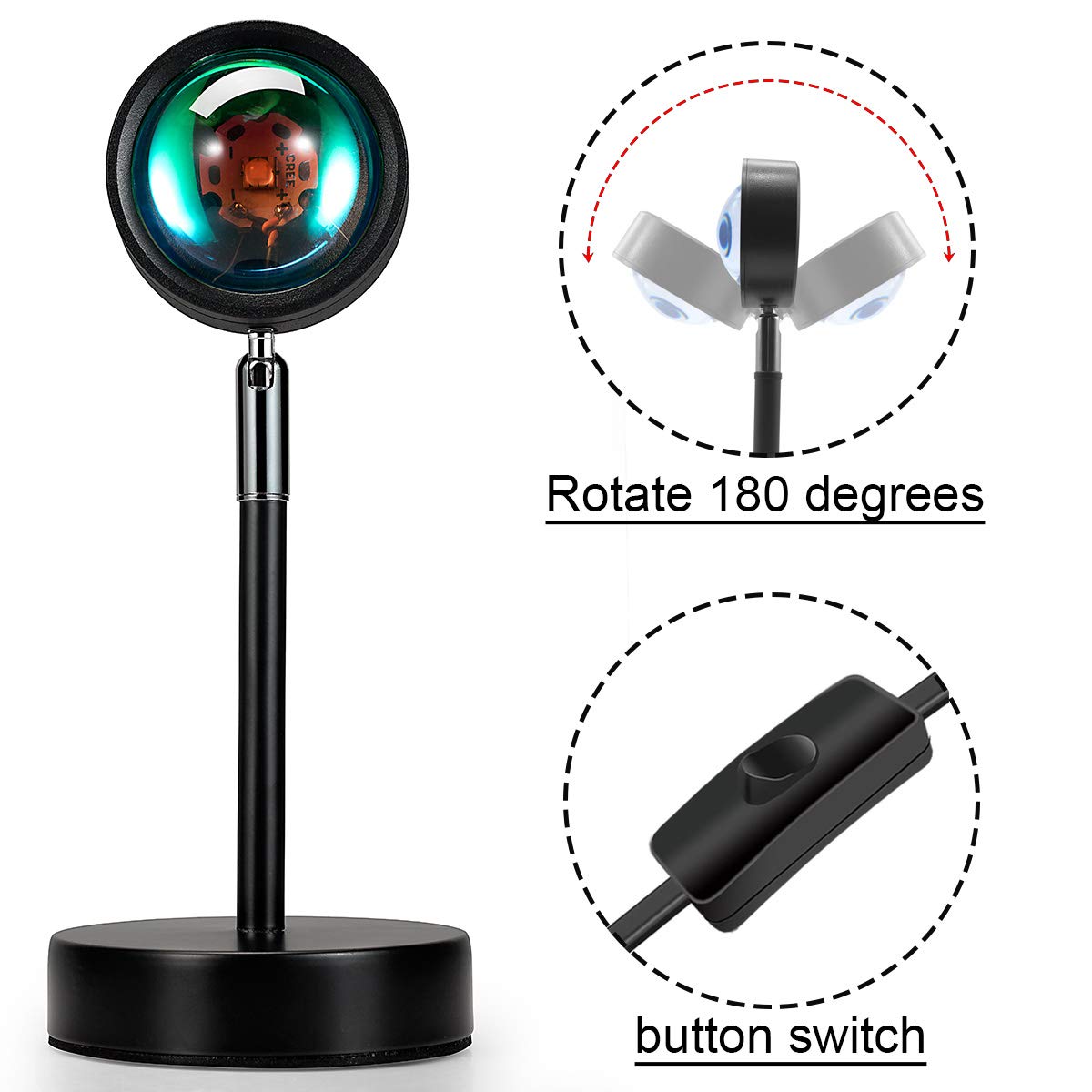 Sunset Ambient Light Ins Photo Floor Light Night Light Ambient Light Bedroom