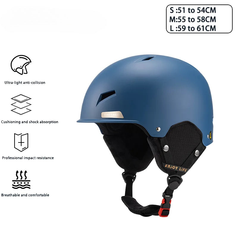 WINROCK Ski Helmet Is Lightweight, Breathable, Anti-collision and Warm for Men and Women, Outdoor Ski Equipment for Children