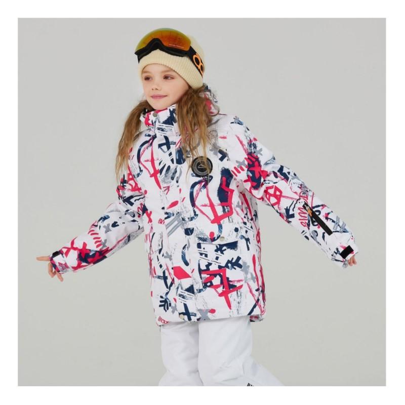 Children's Ski Suit Veneer Double Board Thickened Warm Outdoor Skiing Trajes Ski