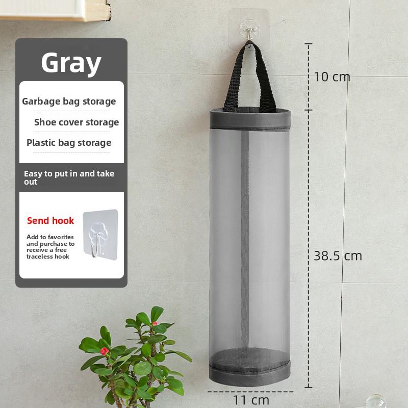 Kitchen Wall-mounted Garbage Bag Storage Artifact Sorting Bag Plastic Bag Storage Box Storage Bag Wall-mounted Bag