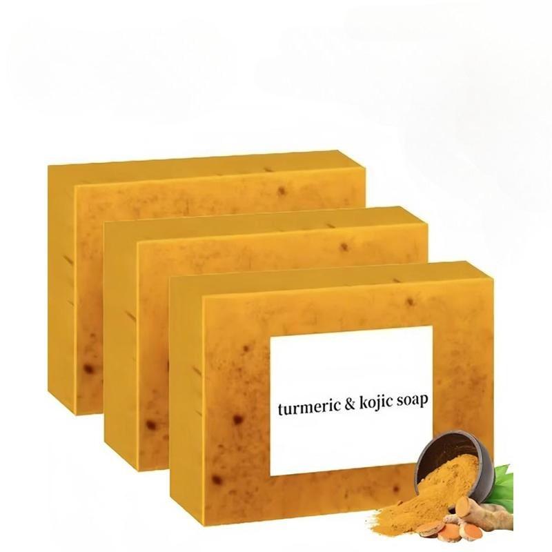 Turmeric Kojic Acid Soap Moisturizing Moisturizing Cleansing Smooth Skin Cleansing Bath Essential Oil Soap