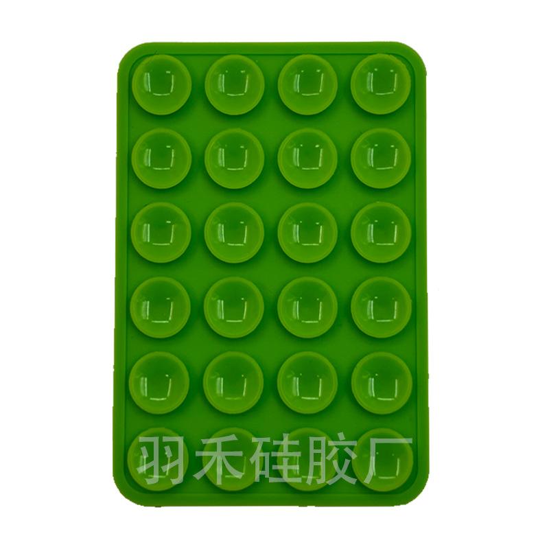 24 Capsules 28 Silicone Suction Cups, Single and Double-sided Suction Cups, Anti-skid Mobile Phone Case Attached To The Back, Portable Mobile Phone Holder, Square.