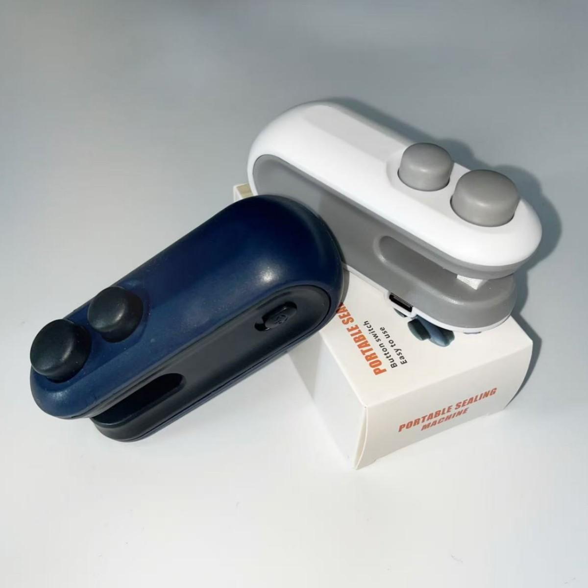 2 in 1 Mini Sealing Machine, Cutting and Sealing Dual-purpose Buttons Are Easy and Safe To Prevent Hand Injuries, Snacks and Fresh-keeping Sealing Machine