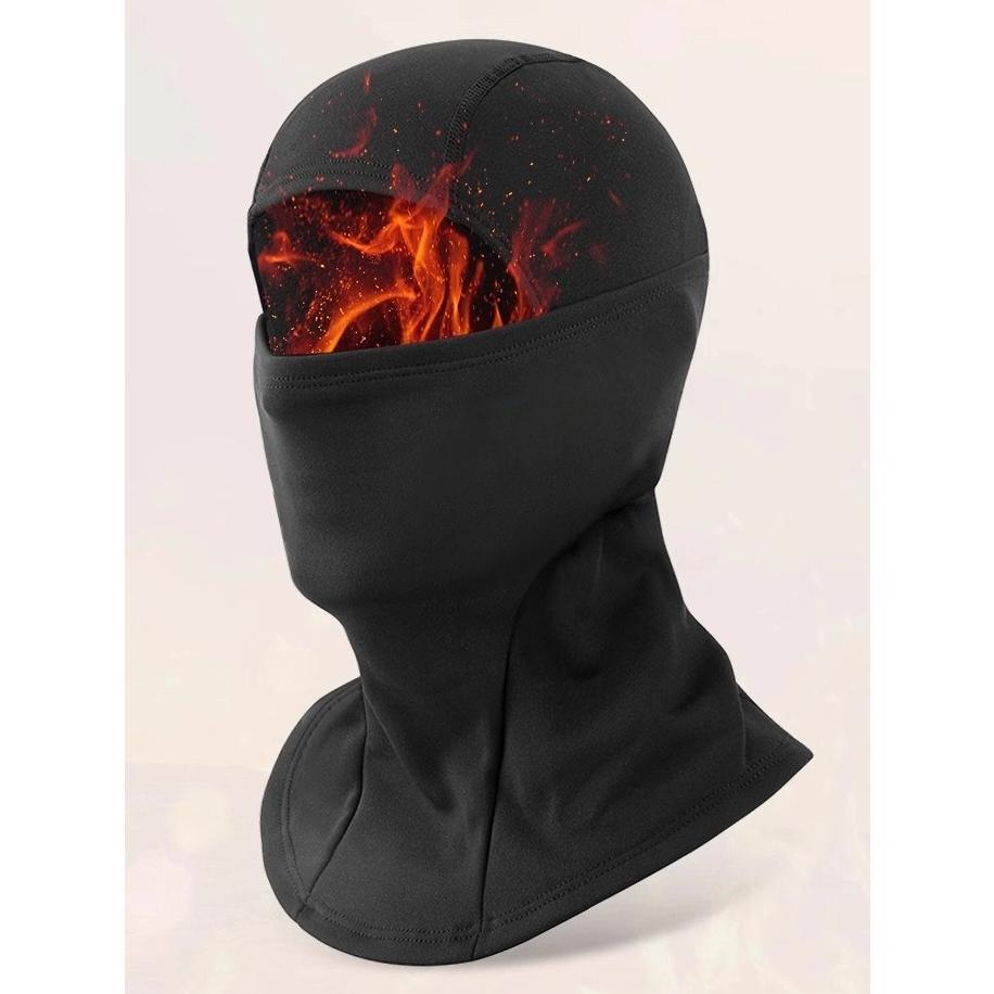 Winter Outdoor Cycling Mask, Thermal Hood, Ski Sports Face Mask, Men's and Women's Windproof and Cold Protective Gear, Hat
