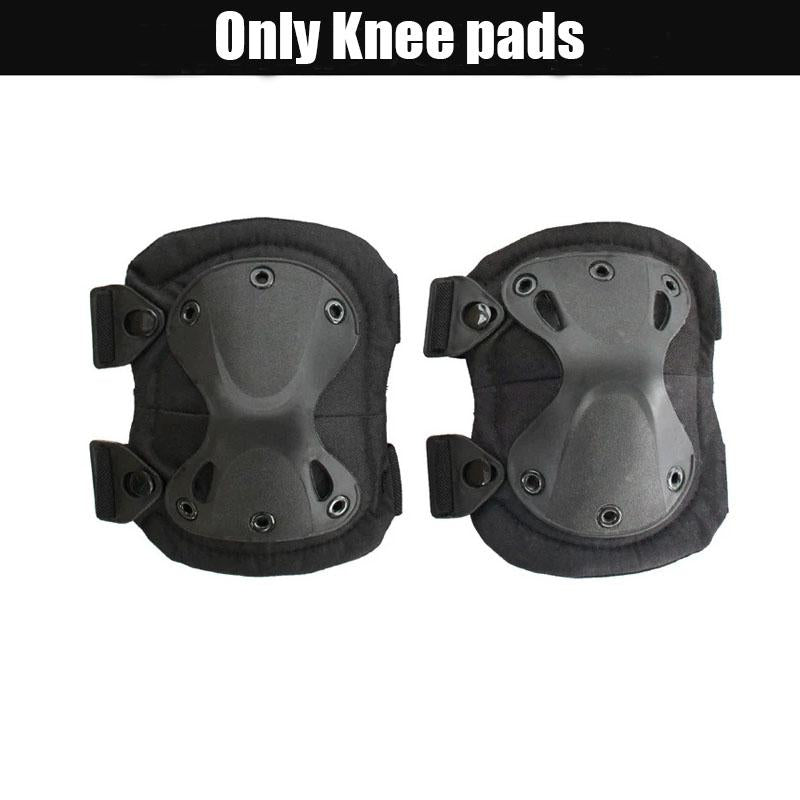 Corey Knee Pads Tactical Camo Protective Set Unisex Impact Resistant EVA Foam Elbow & Knee Pads for Skating Biking Snowboarding Outdoor Sports Gear