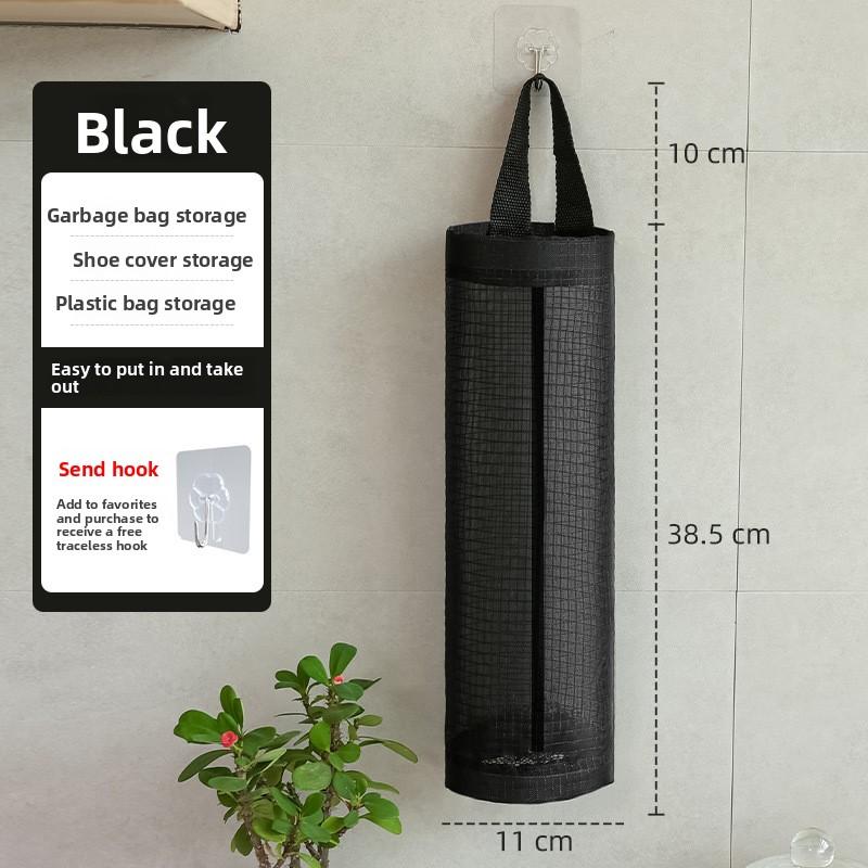 Kitchen Wall-mounted Garbage Bag Storage Artifact Sorting Bag Plastic Bag Storage Box Storage Bag Wall-mounted Bag