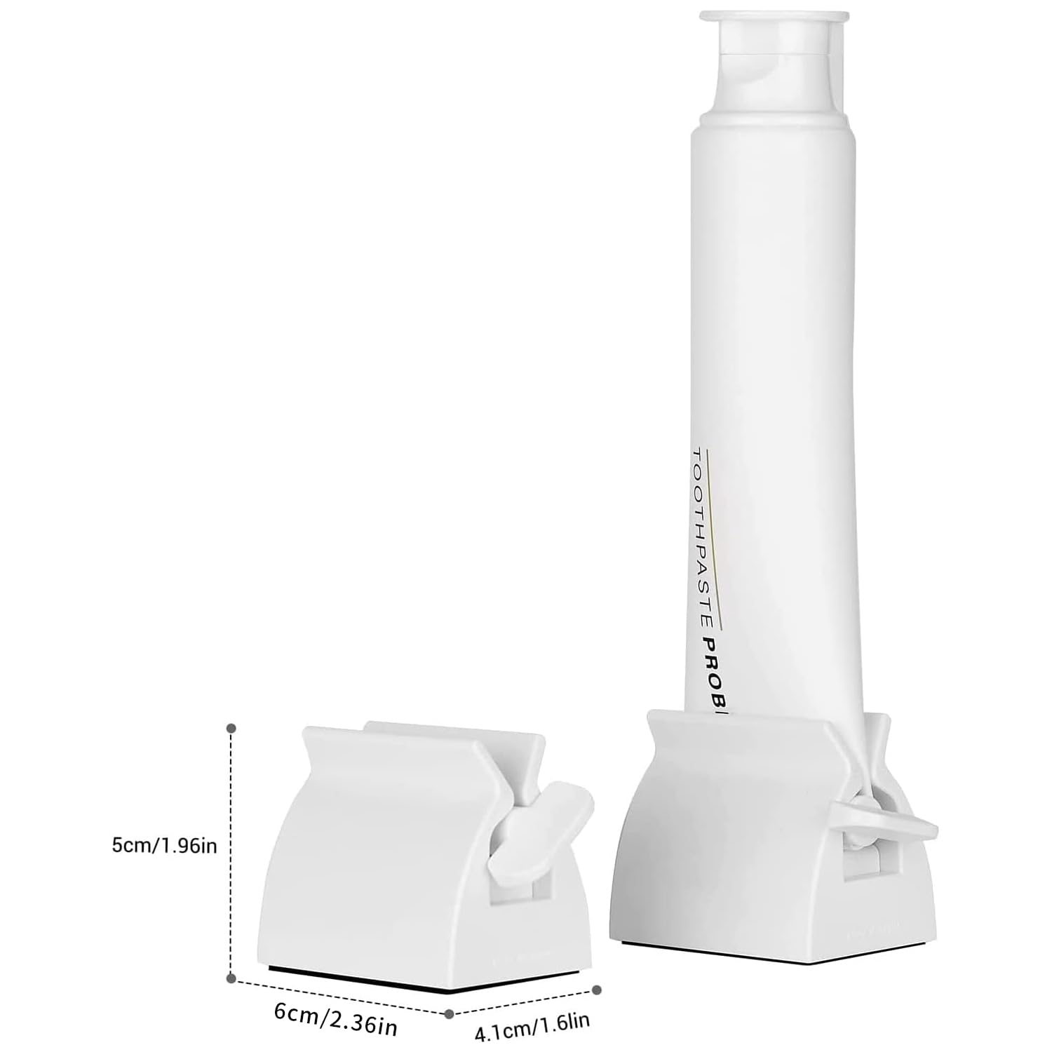 3 PACK Manual Toothpaste Squeezer, Toothpaste Squeezer Holder Type Bathroom Supplies Facial Cleanser Squeezer, Toothpaste Squeezer