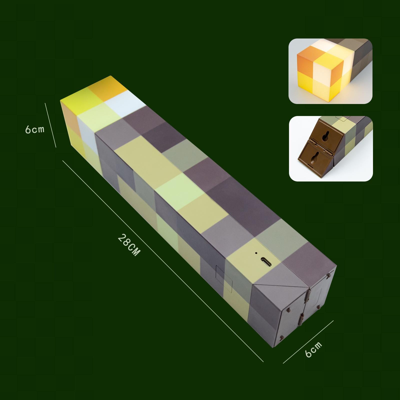 2025 MC Torch Night Light Game Merchandise Torch Light Toy Model Hot