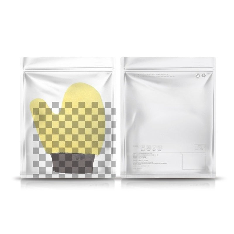 Car Wash Mitt Glove – Reusable Scratch-Free Chenille Wash Glove, Double-Sided Sponge for Dry & Wet Car Cleaning