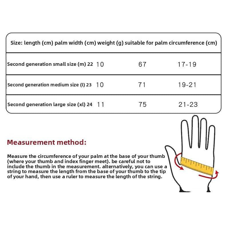 Outdoor Cycling Gloves, Sports Skiing Mountaineering Gloves, Autumn and Winter Touch Screen Non-slip, Waterproof, Windproof, Fleece, Warm