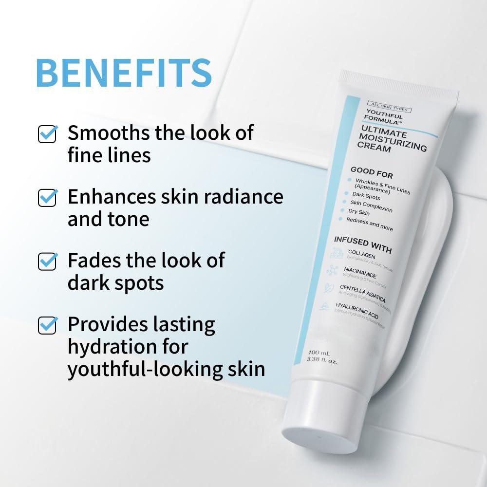 Body Care Plain Cream Niacinamide Youth Formula Moisturizer