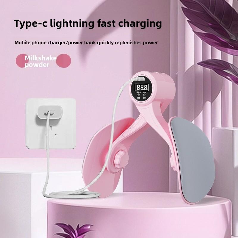 Pelvic Floor Muscle Training Exerciser Home Thin Leg Artifact Postpartum Recovery Kegel Pelvic Hip Clip Inner Thighs