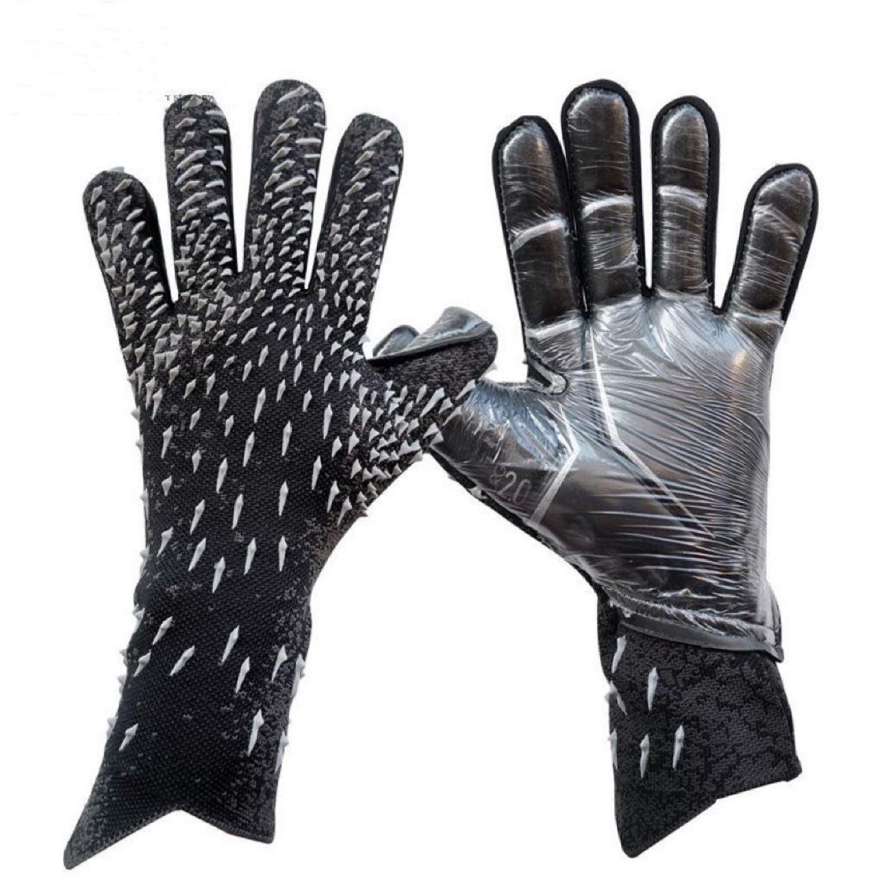 Professional Latex Non-slip and Wear-resistant Palm Protection Adult Children's Football Game Goalkeeper Gloves Goalkeeper