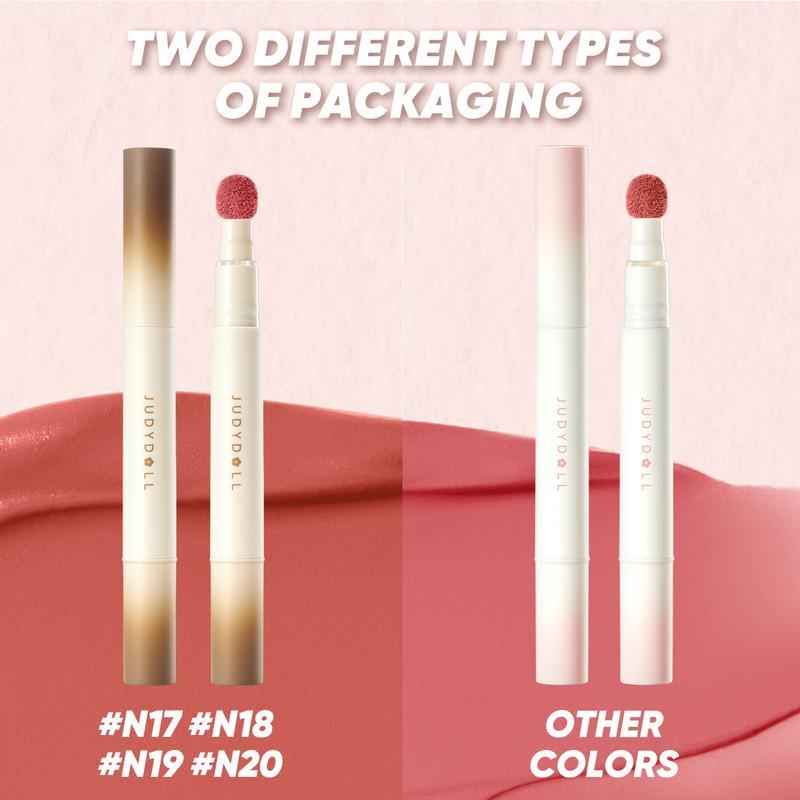 JUDYDOLL Powder Lip Cream, Halloween Cosmetics, Matte Lip Gloss, Smooth Lip Mud, Moisturizing, Soft, Waterproof, Long-lasting, Fade-resistant, Non-sticky, Cosmetics, Makeup