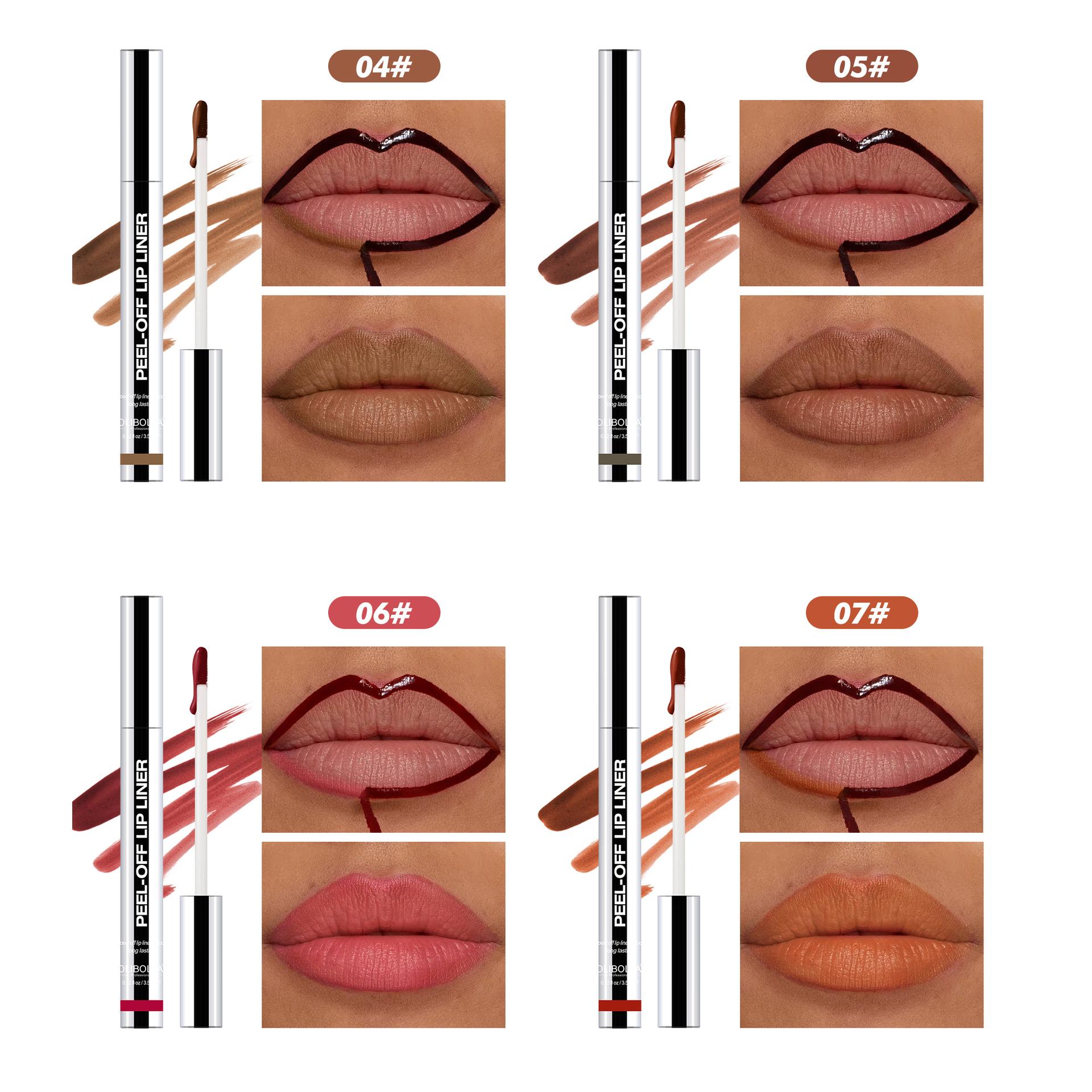Explosive Tear Lip Liner Waterproof and Long-lasting Non-fading Moisturizing Dudu Lip Lipstick Lip Gloss Lip Glaze