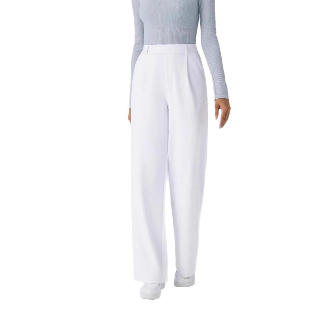 2025 Autumn New Women's Clothing Casual Solid Color Pocket Loose Suit Pants Casual Versatile