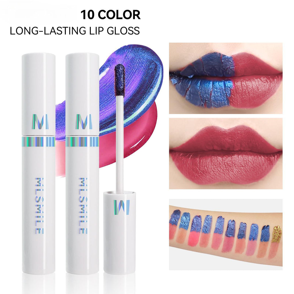 Tear Lip Glaze Peel-off Fission Waterproof Non-fading Non-stick Cup Matte Lipstick Lip Gloss