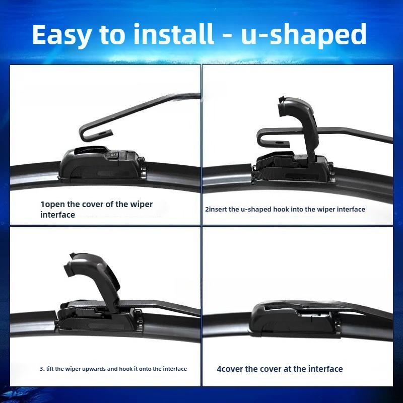 Wiper U-shaped GM silent wiper arm
