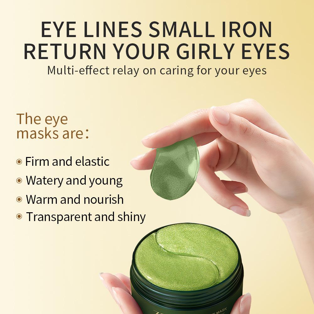 Avocado Moisturizing Eye BagMask,60pcs/set Under Eye Mask, Eye Care Product for Dark Eye Bags, Skin Care  Gift Moisturizer Hydrating Comfort