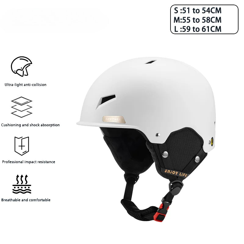 WINROCK Ski Helmet Is Lightweight, Breathable, Anti-collision and Warm for Men and Women, Outdoor Ski Equipment for Children