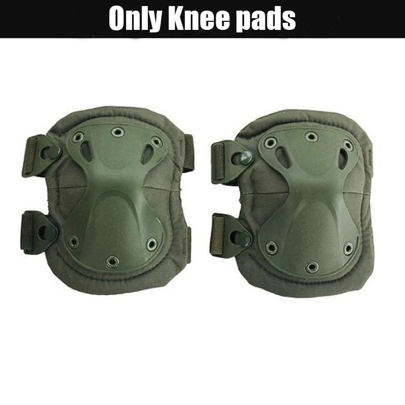 Corey Knee Pads Tactical Camo Protective Set Unisex Impact Resistant EVA Foam Elbow & Knee Pads for Skating Biking Snowboarding Outdoor Sports Gear