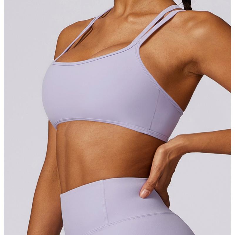 Beautiful Back Yoga Bra Quick Drying Running Sports Underwear Nude Fitness Yoga Clothes