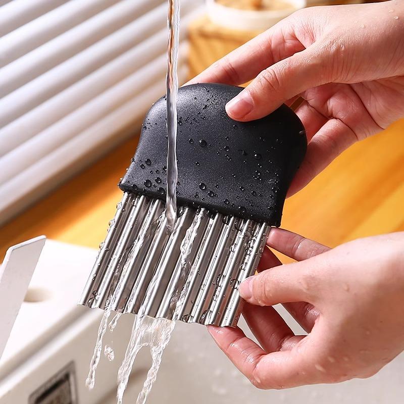 Wolf Tooth Potato Knife Commercial Multi-functional Stainless Steel Cutting Potato Wave Knife Potato Grid Potato Pattern Knife Ripple