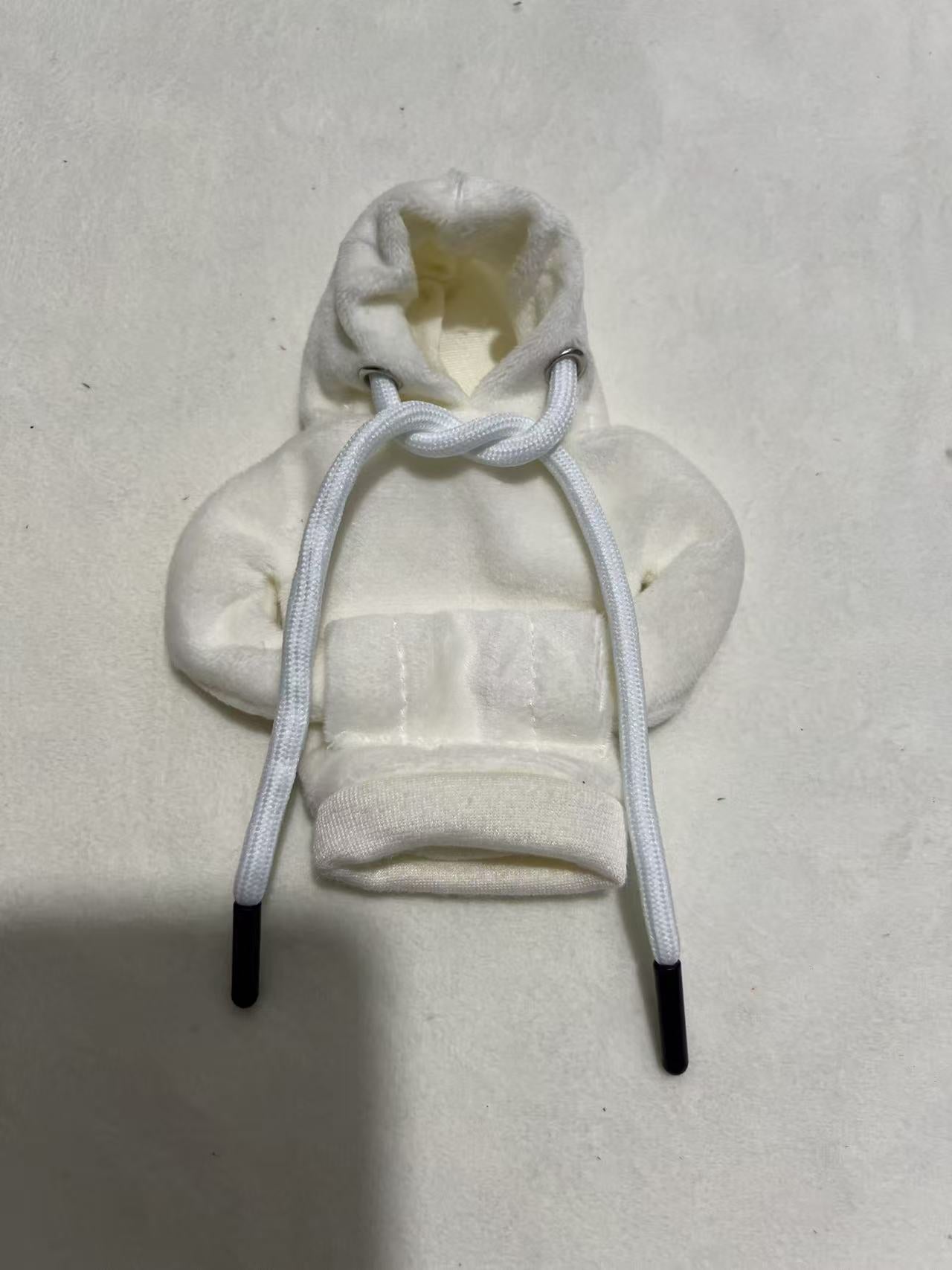 Car Gear Shift Hoodie – Funny Mini Hoodie Car Decor, Winter Warm Universal Fit Shift Knob Cover, Girly Car Interior Accessory Gift