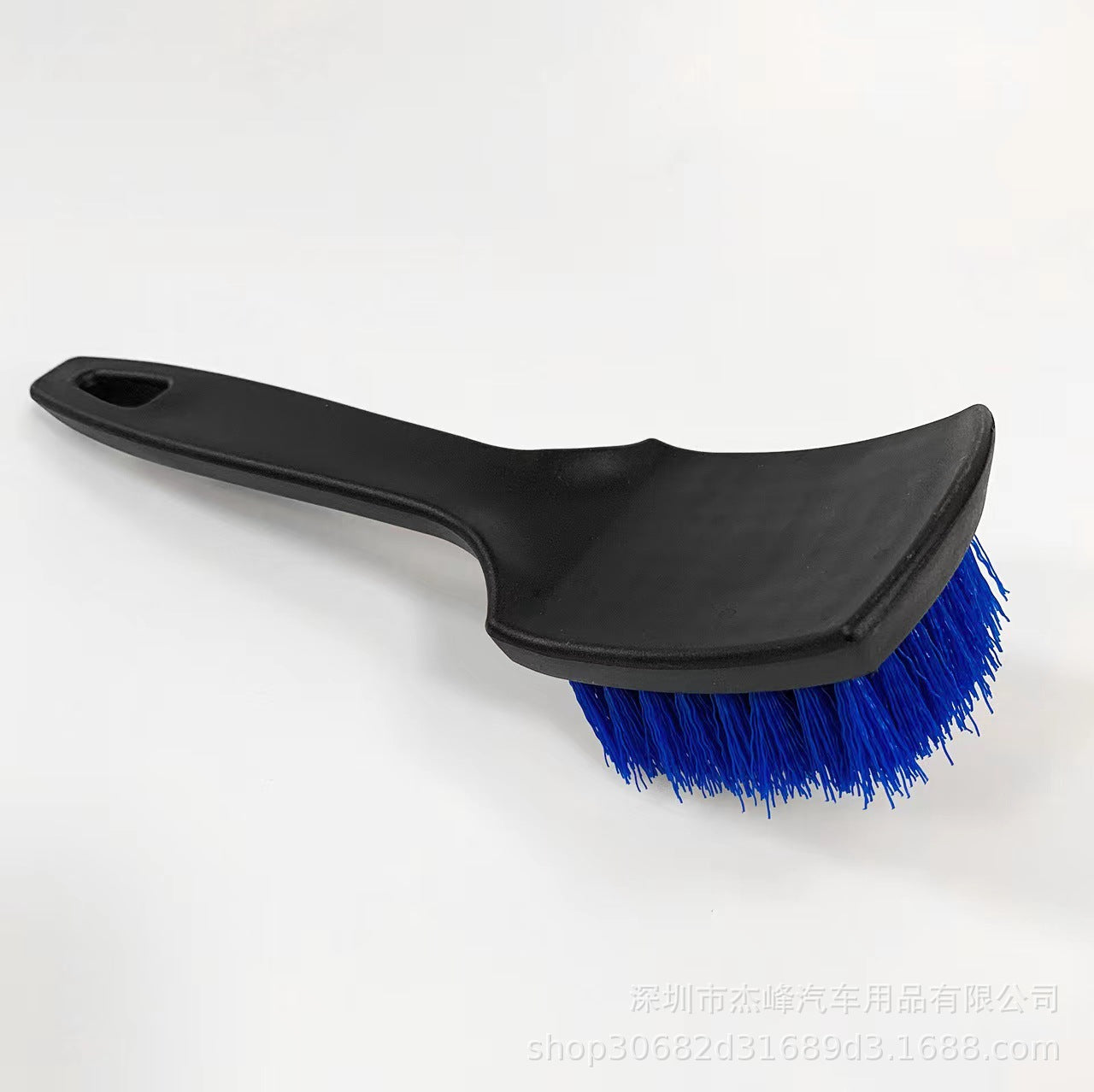 Car Interior Cleaning Brush – Stiff Bristle Floor Mat & Carpet Scrub Brush with Long Handle, Heavy-Duty Auto Detailing Tool