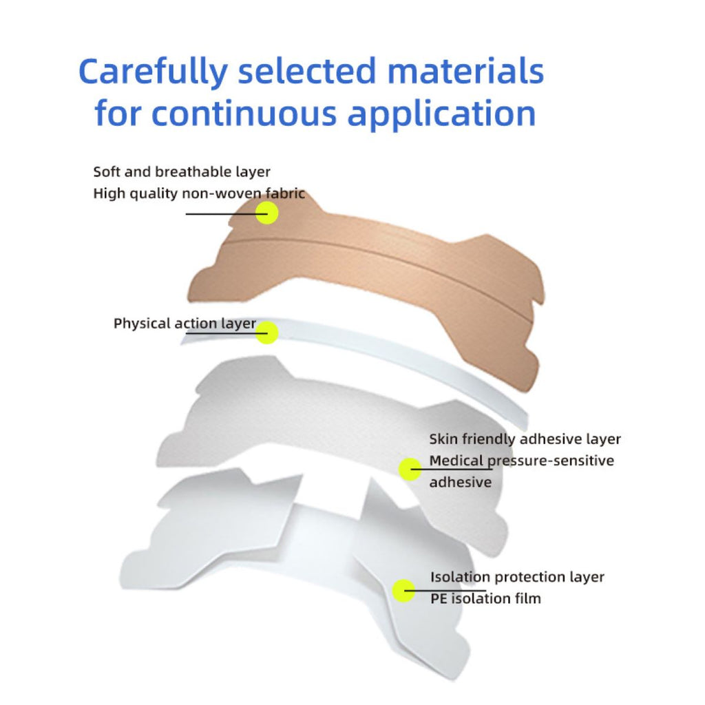 30Pcs Nasal Strips for Snoring, Extra Strength Nose Strips Breathing, Nose Tape for Sports and Sleep, Anti Snoring Strips Help Stop Snoring and Nasal Congestion Relief