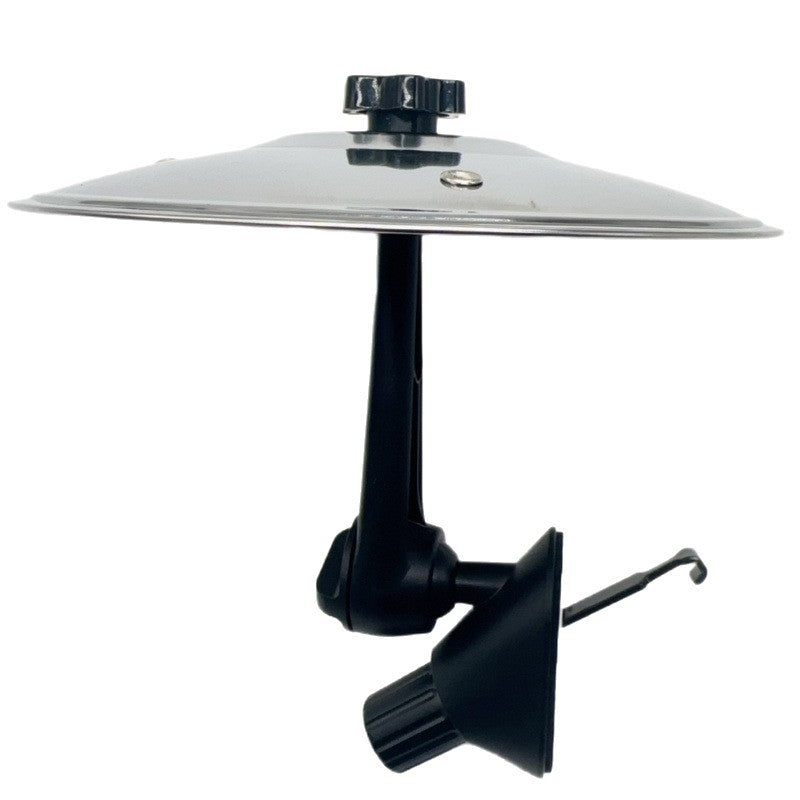 Car Crash Cymbal Air Vent Toy – Mini Metal Drum Cymbals for Dashboard, Funny Musical Gadget Gift for Drummer Drivers, Fits All Vehicles