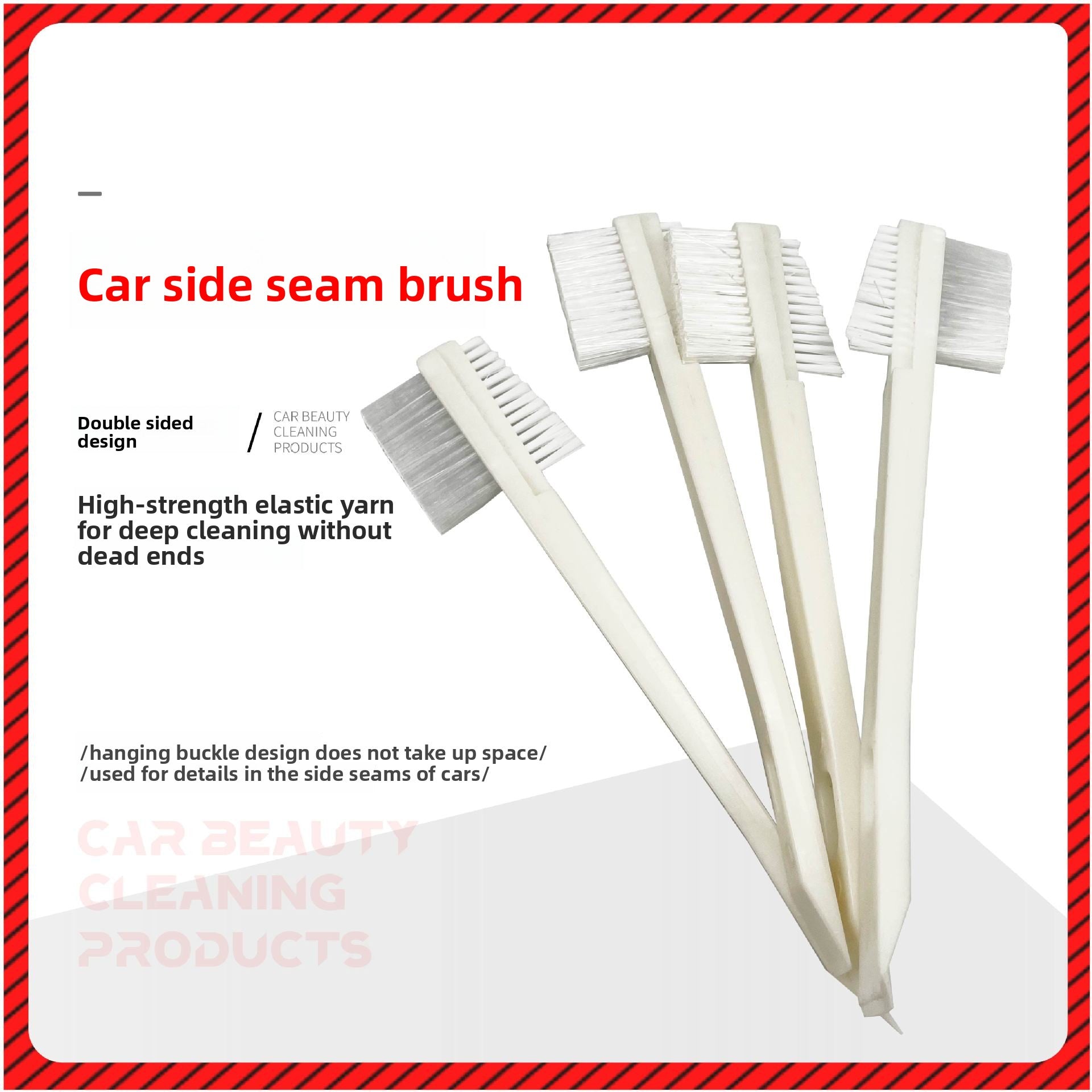 Car Cleaning Detail Brush – Interior Corner & Gap Dust Brush, Multi-Functional Crevice Cleaning Tool