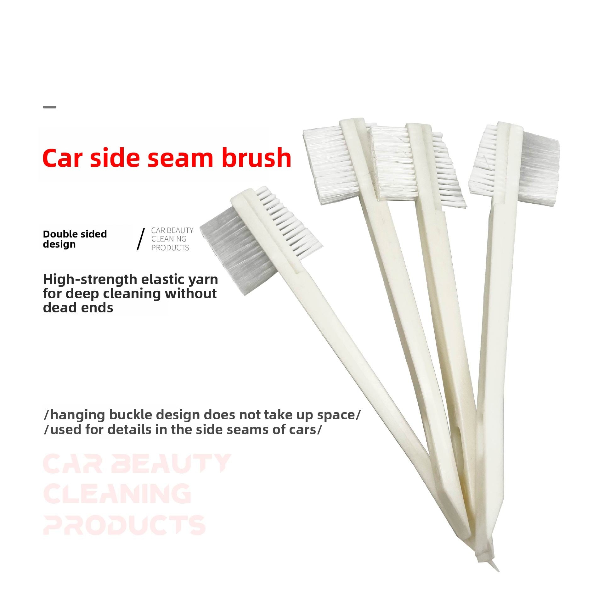 Car Cleaning Detail Brush – Interior Corner & Gap Dust Brush, Multi-Functional Crevice Cleaning Tool