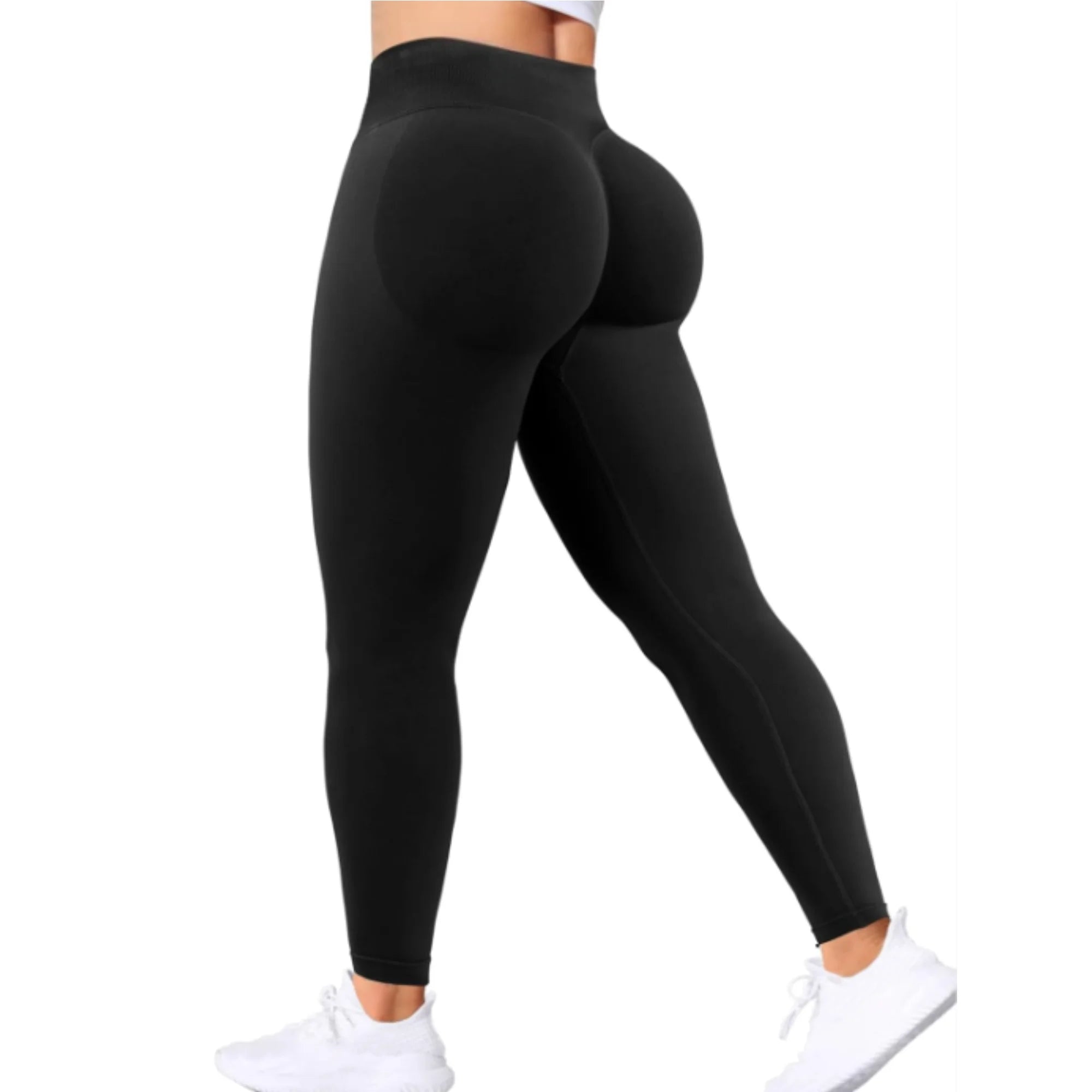WINROCK Seamless Women Solid Waist Yoga Pants Three-section Waist Sexy Hip-lifting Tight Sports Pants Fitness Exercise Yoga Pants
