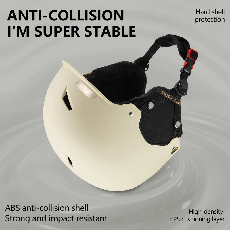 WINROCK Ski Helmet Is Lightweight, Breathable, Anti-collision and Warm for Men and Women, Outdoor Ski Equipment for Children