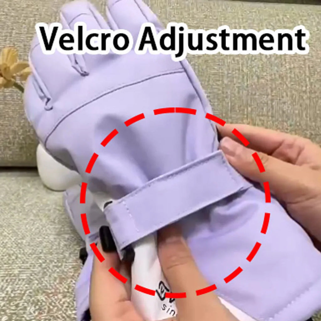 WINROCK Unisex Ski Gloves, Touchscreen-compatible Design, Winter Fleece-lined Gloves For Warmth And Protection, Cycling Accessories