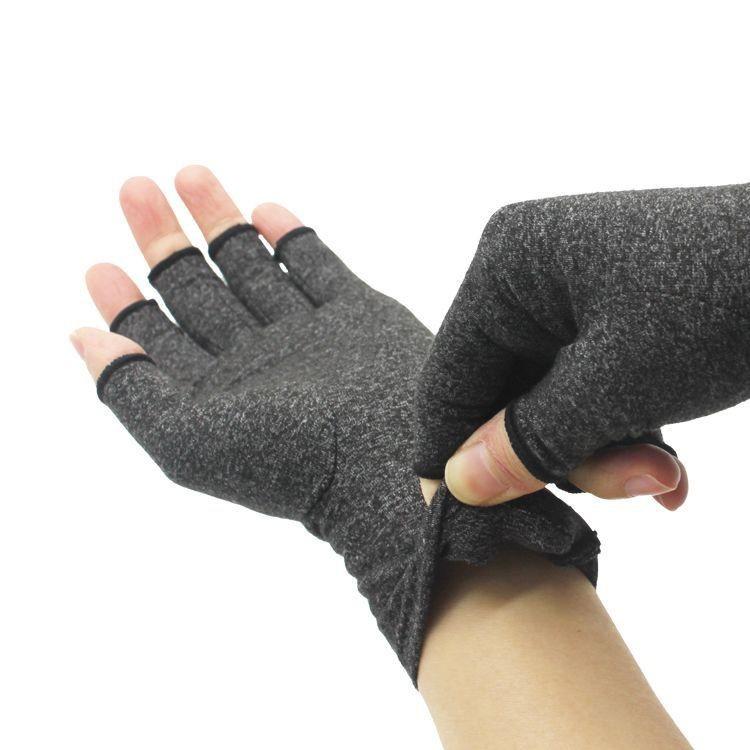 Half Finger Pressure Gloves New Outdoor Riding Gloves Rehabilitation Care Joint Protection Soft Breathable Gloves