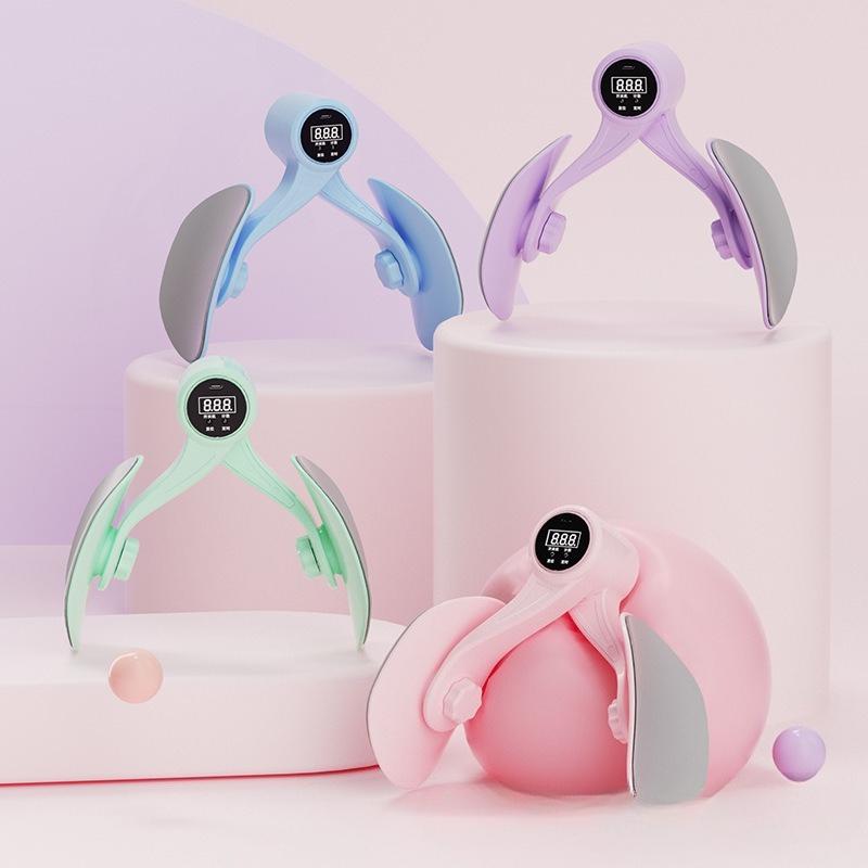 Pelvic Floor Muscle Training Exerciser Home Thin Leg Artifact Postpartum Recovery Kegel Pelvic Hip Clip Inner Thighs