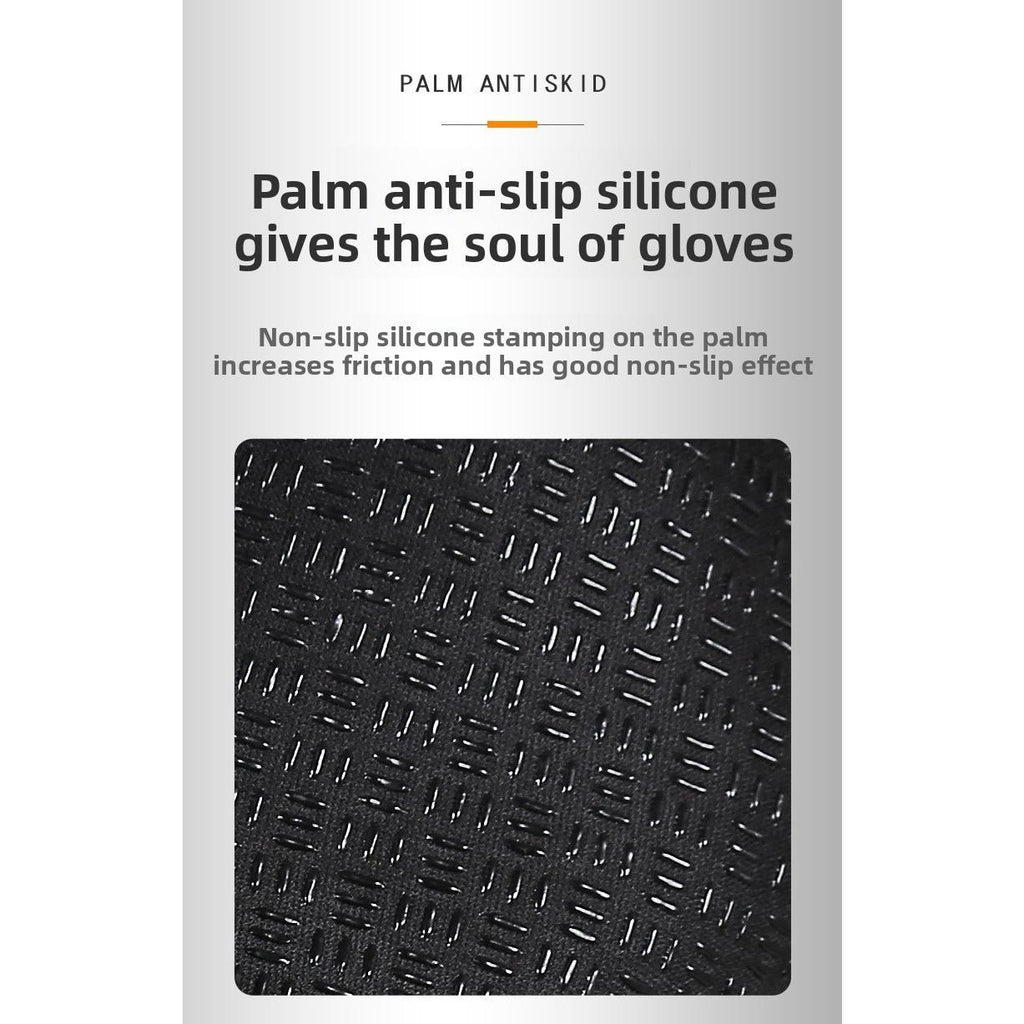 Outdoor Cycling Gloves, Sports Skiing Mountaineering Gloves, Autumn and Winter Touch Screen Non-slip, Waterproof, Windproof, Fleece, Warm