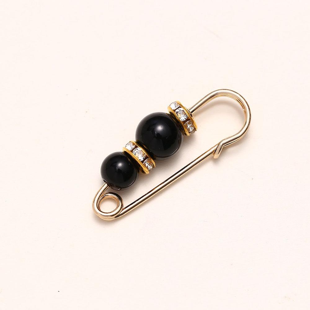 Anti-light Artifact Pearl Waist Pin Fixed Clothes Skirt Waist Circumference Smaller Multi-functional Brooch Waist Buckle