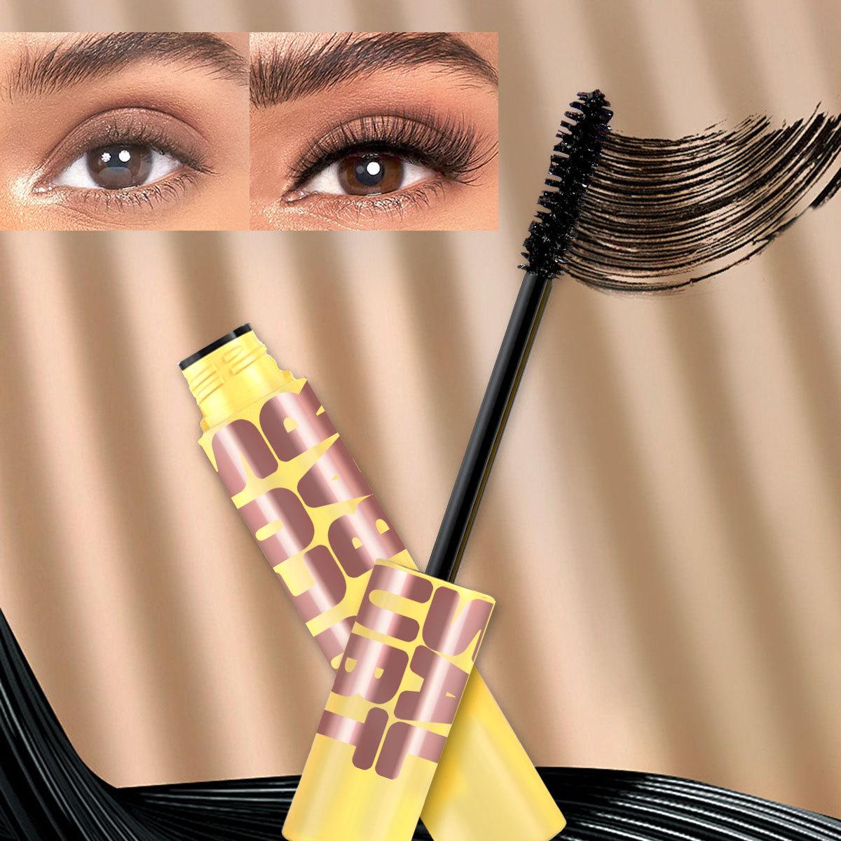 Mascara Liquid Lasts for A Long Time, Is Not Easy To Take Off Makeup, Curls Up and Does Not Smudge.