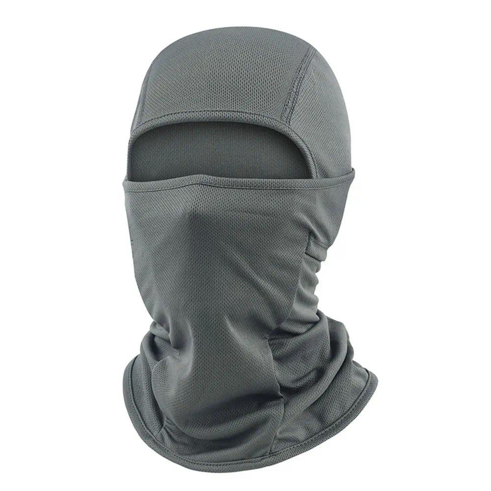 Ski Mask For Men Balaclava Face Women Summer Shiesty Cover Full Head Sun UV Protection Polyester Ice Silk Moisture-wicking Quick-dry Breathable Fabric