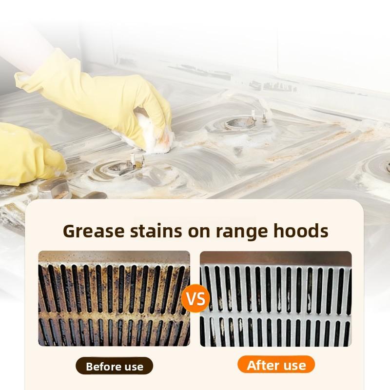 Oil Stain Cleaning Kitchen Oil Removal Dirt Cleaner Strong Range Hood Heavy Oil Foam Oil Stain Removal Multi-purpose Cleaning Agent
