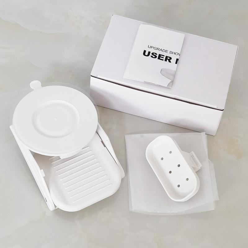 Bathroom Shower Foot Pedal Stand Bathroom Suction Cup Foot Stopper Foot Stool Shelf Suction Cup