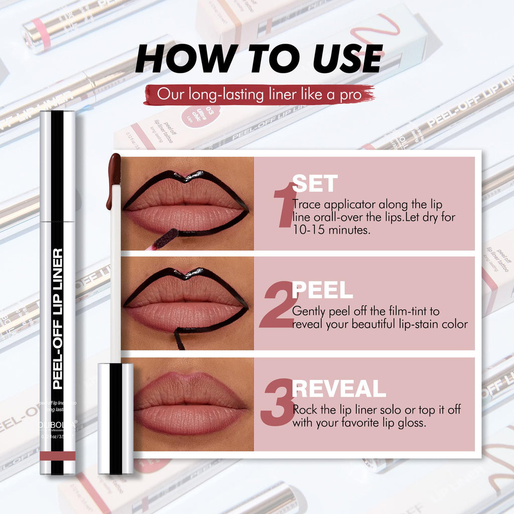 Explosive Tear Lip Liner Waterproof and Long-lasting Non-fading Moisturizing Dudu Lip Lipstick Lip Gloss Lip Glaze