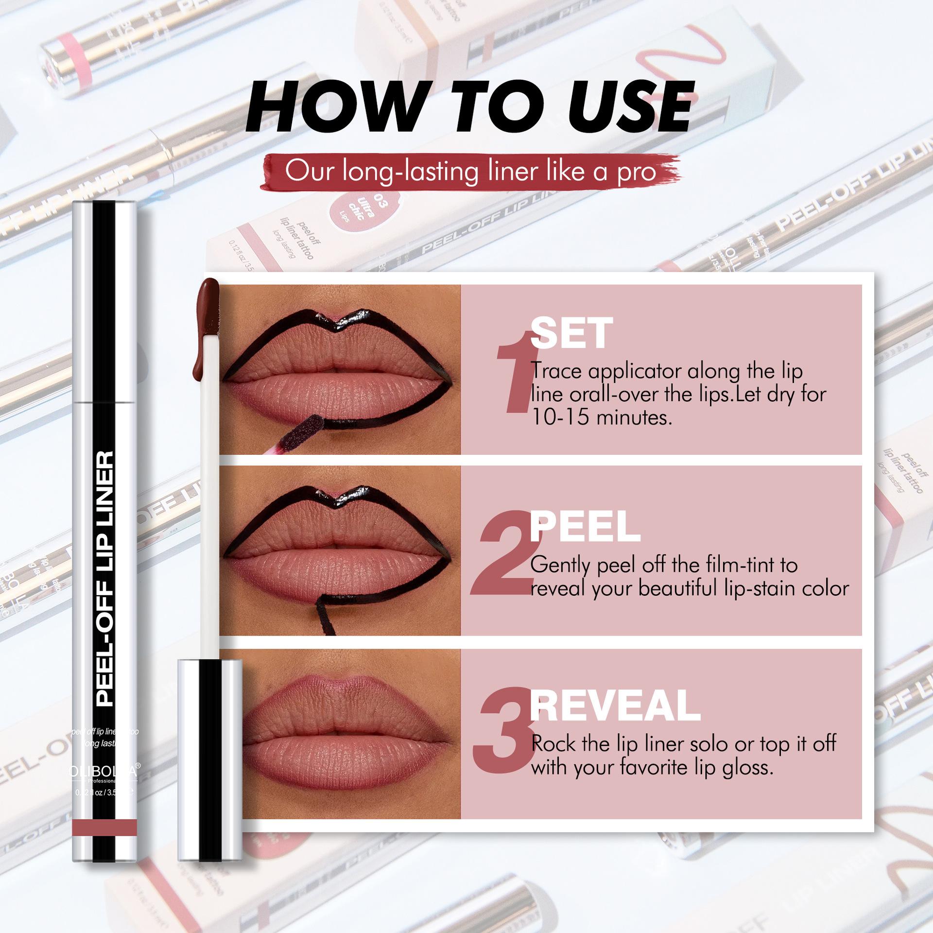Explosive Tear Lip Liner Waterproof and Long-lasting Non-fading Moisturizing Dudu Lip Lipstick Lip Gloss Lip Glaze
