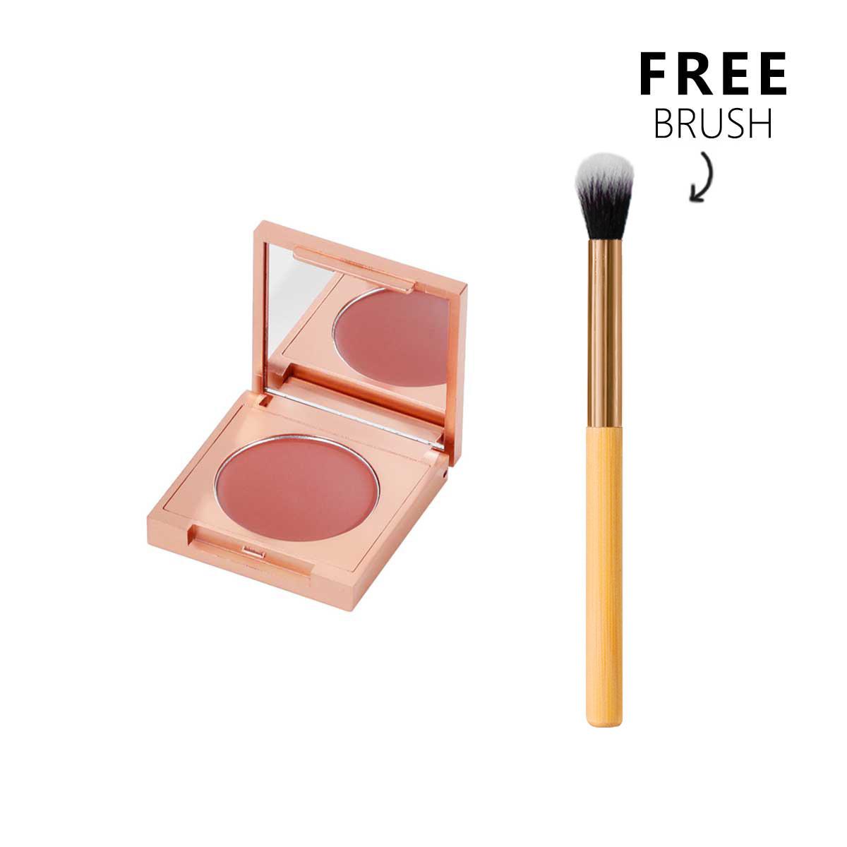 Soft Mist Concealer, Matte Light and Docile, Natural Skin Waterproof, Sweat-proof and No Makeup-off Concealer, Free Brush.
