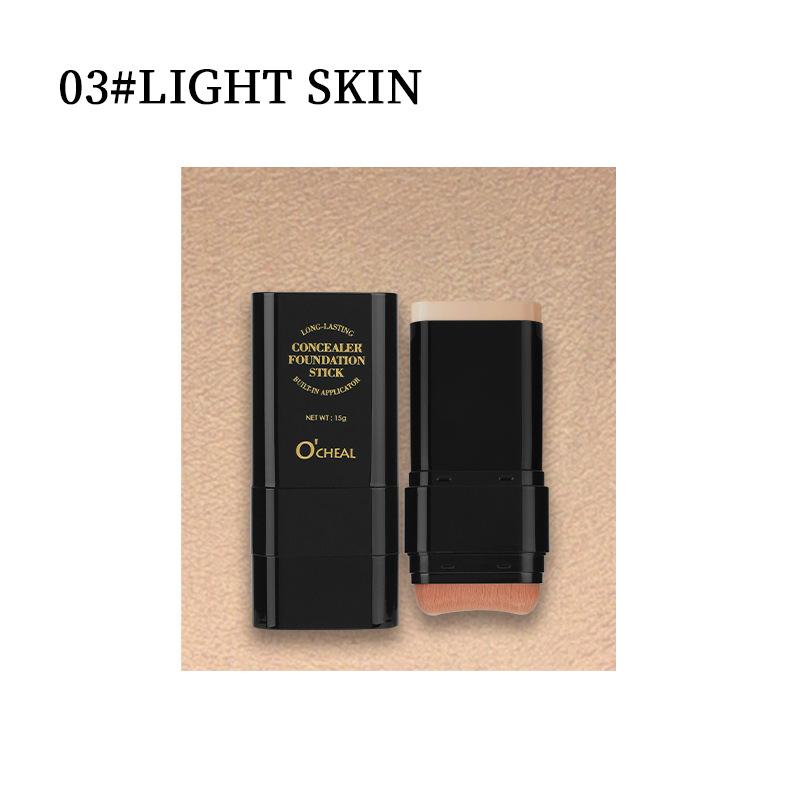 Concealer Foundation Cream, Foundation Brush + Foundation Cream 2-in-1