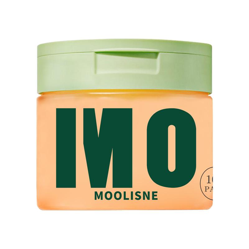 Korean Skincare Anti-aging Toner Cotton Pads That Lighten Dark Spots and Wrinkles, Containing Snail Secretion, Centella Asiatica, Niacinamide, and Peptide Complex - 100 Pieces